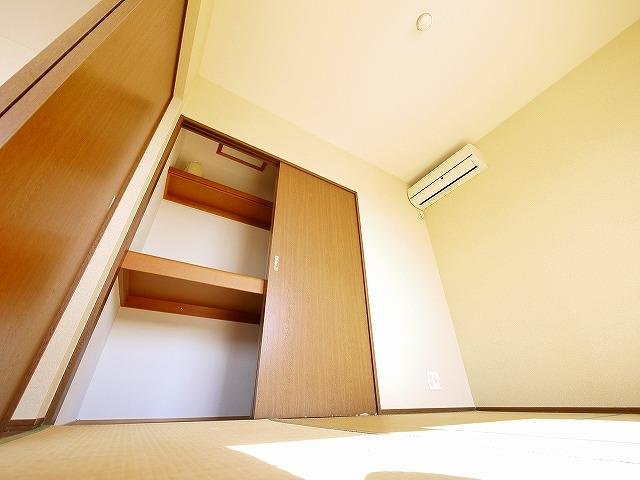 コンフォルト平松の収納|十分な収納スペースがあります