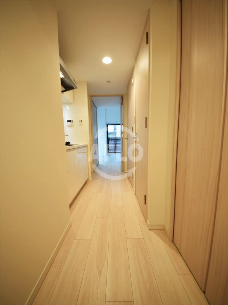 S-RESIDENCE南堀江の居間・リビング|S-RESIDENCE南堀江　廊下