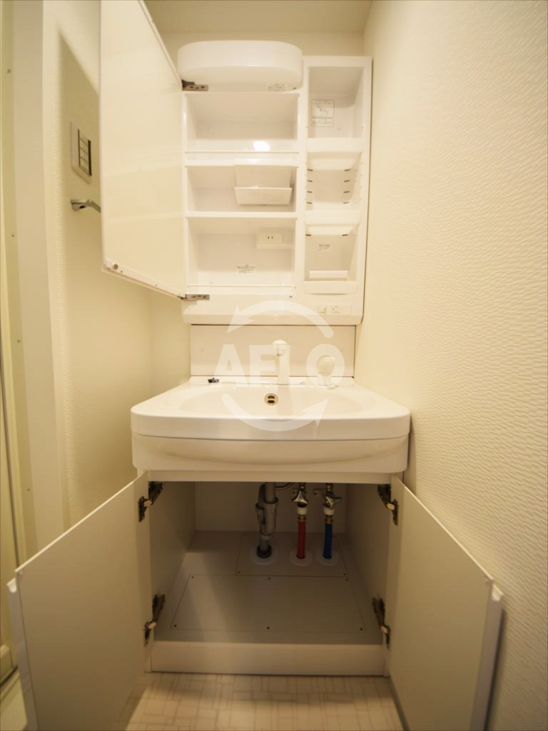 S-RESIDENCE南堀江の洗面所|S-RESIDENCE南堀江　洗面脱衣所