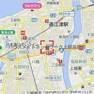 グランディール石橋の地図|位置図