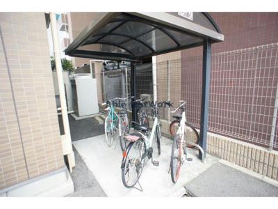 【その他共用部分】 | ハシモトマンション | 駐輪場