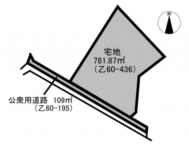 高浜町土地の土地図