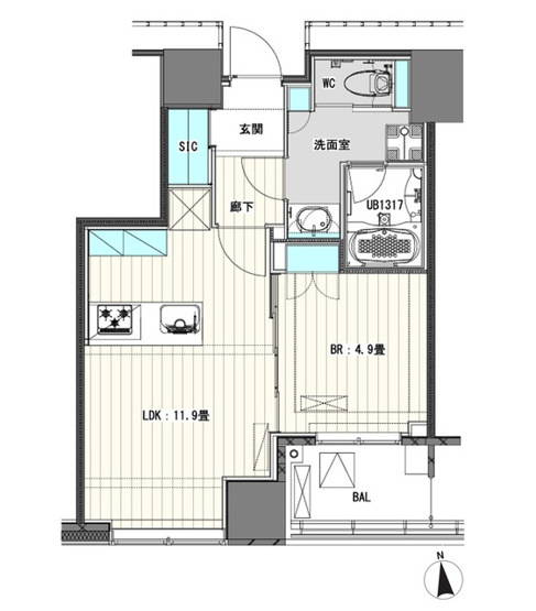 【間取り】 | Ｗｈｉｔｅ　Ｔｏｗｅｒ　Ｈａｍａｍａｔｓｕｃｈｏ