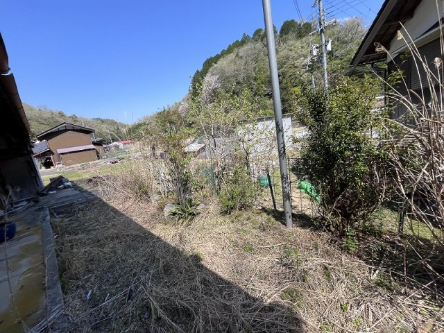 丹波篠山市大藤　戸建て1の庭|お庭でゆったりと過ごせます