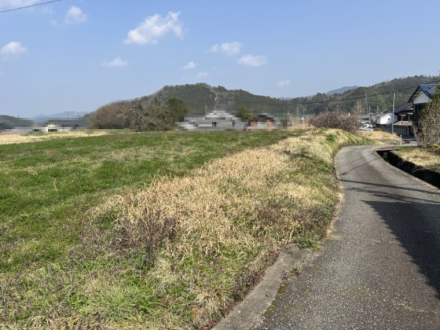 岩崎売土地_2の前面道路含む現地写真
