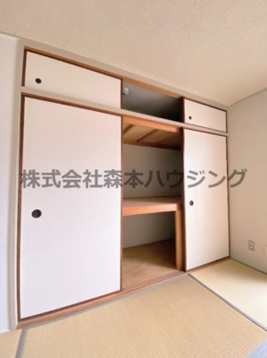 【収納】 | 　ビレッジハウス私部1号棟 | たっぷりとした収納スペースです