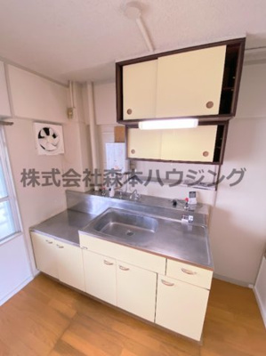【キッチン】 | 　ビレッジハウス私部1号棟 | 使いやすいキッチンです
