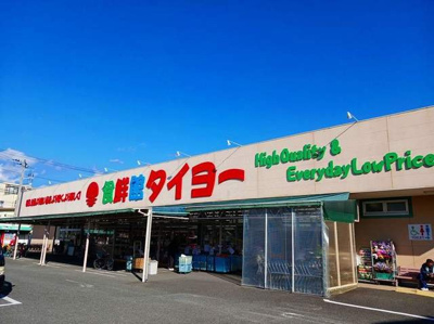 【周辺】 | カミヤ | 食鮮館　タイヨー　荒田島店まで400m