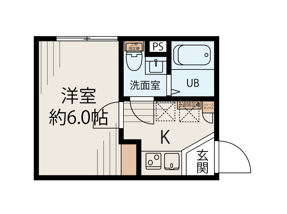 S-Terrace 元住吉の間取り