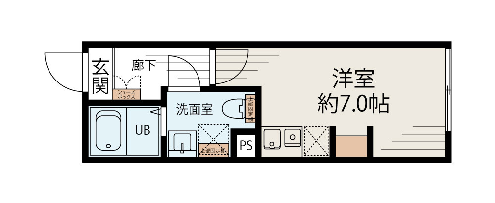 S-Terrace 元住吉の間取り