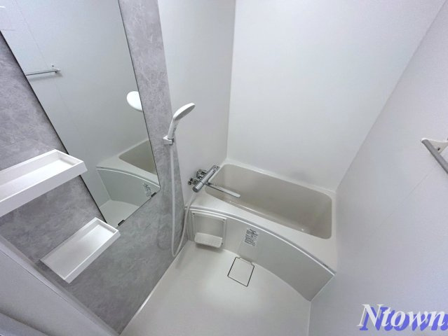 【浴室】 | S-RESIDENCE亀島駅前ascent | 落ち着いた空間のお風呂です