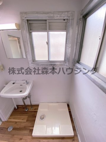 【設備】 | 　ビレッジハウス私部2号棟 | 室内洗濯機置き場です