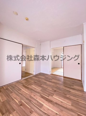 【居間・リビング】 | 　ビレッジハウス私部2号棟 | 使いやすい居間です