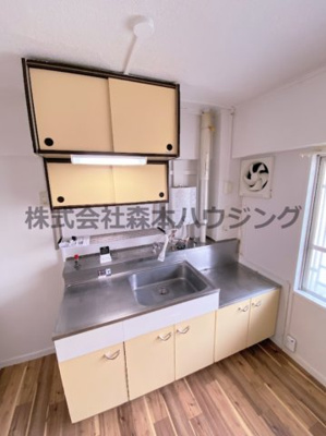【キッチン】 | 　ビレッジハウス私部2号棟 | 使いやすいキッチンです
