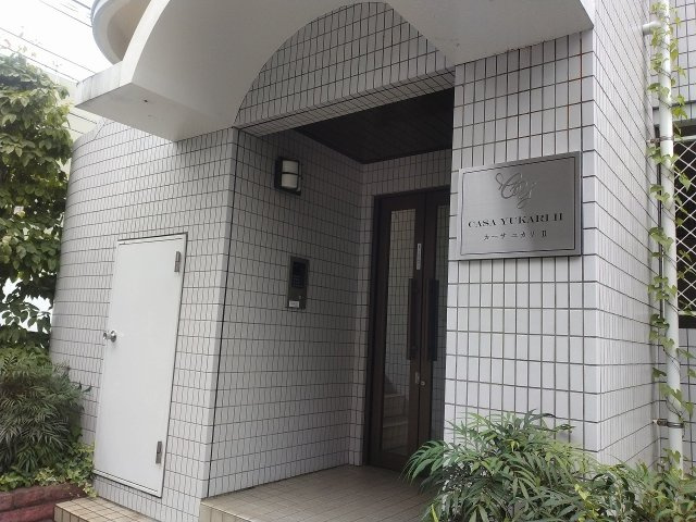 カーサユカリⅡのエントランス