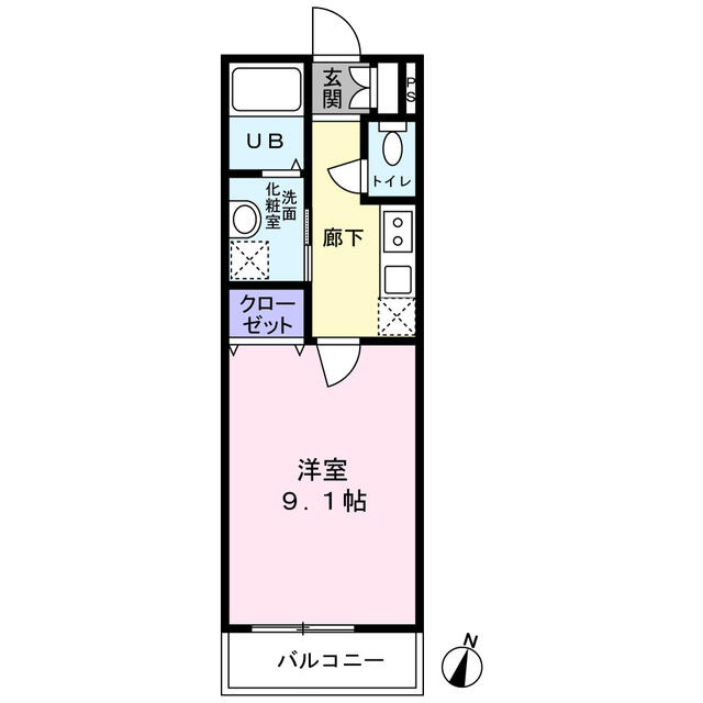 サラブレッド１の間取り
