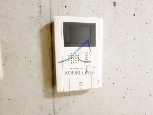 メゾン三池のセキュリティ|モニター付きインターホンです。