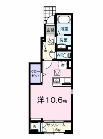 【間取り】 | シャルム・ミキャⅡ
