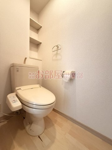 プレリュードA棟のトイレ|コンパクトで使いやすいトイレです