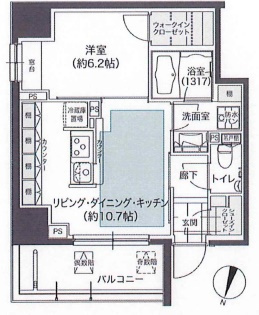 メゾンカルム本郷の間取り