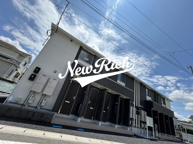 高崎市上小鳥町のアパートの外観