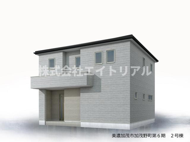 美濃加茂市加茂野町　第6期　新築戸建　全2棟の外観パース|外観イメージ