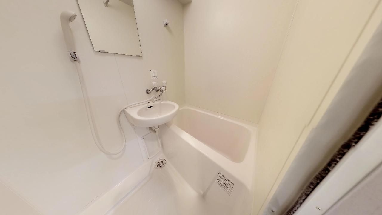 F’s flats古船場の浴室