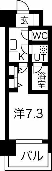 スプランディッド神戸北野の間取り