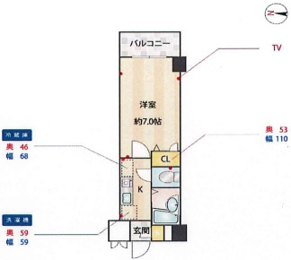 OLIO湯島の間取り
