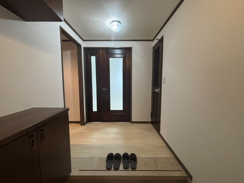 渋谷区神宮前３丁目の賃貸マンションの玄関|毎日通る玄関はこちらです