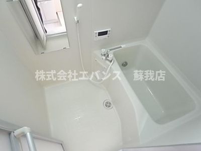 【浴室】 | グレイスタウン蘇我A | 日々の暮らしに欠かせないお風呂です