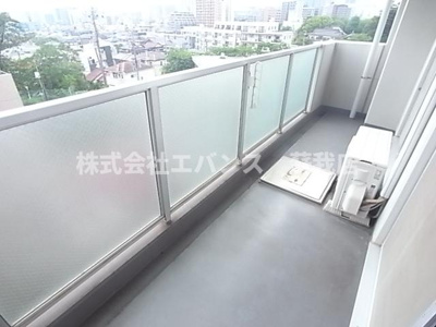 【バルコニー】 | シャトーイノハナ | 広々としたバルコニーです