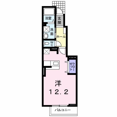 グランデ楓Ａの間取り