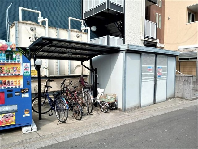 レオパレスグランディ朝日のその他|自転車置き場