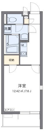 クレイノ芝富士ハイツの間取り|代表的な間取のため実際の間取とは異なる場合があります