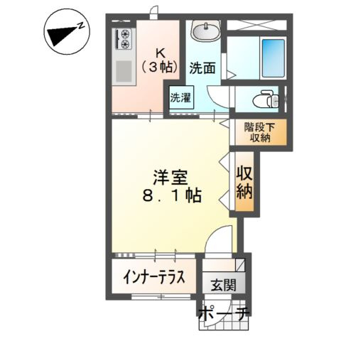 フィールドアップ雅の間取り