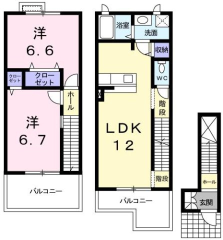 ピノ・モンテの間取り