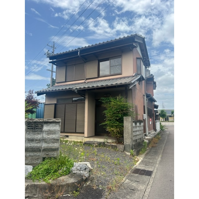 本巣市政田の一戸建ての外観