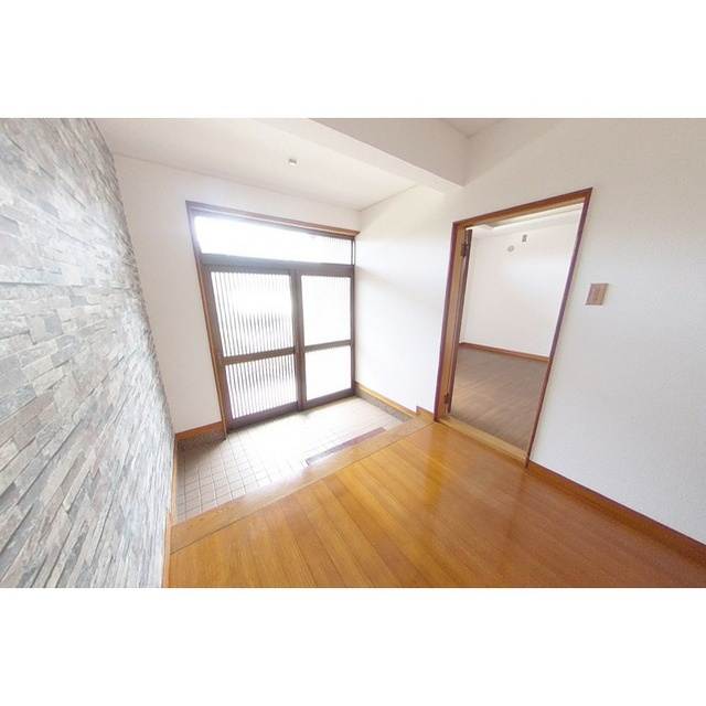 本巣市政田の一戸建ての玄関