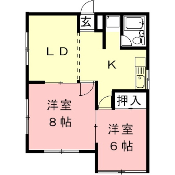 フォレストハイツの間取り