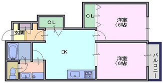 【間取り】 | サニーレジデンスB