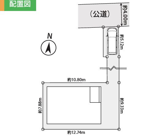 南区文京２丁目新築戸建て　1期№1の区画図|区画図「南区文京2丁目新築戸建て」