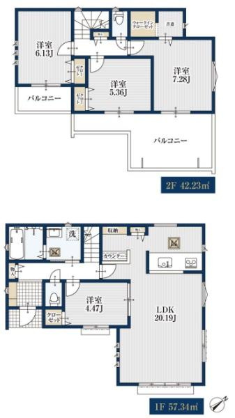 横浜市戸塚区上矢部町の新築一戸建の間取り|ゆとりのある4LDKの新築戸建です！
お気軽にお問い合わせください。
