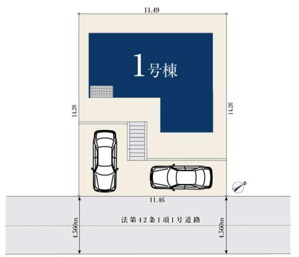 横浜市戸塚区上矢部町の新築一戸建の区画図|カースペース2台分確保！
お気軽にお問合せ下さい。