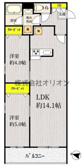 【間取り】 | タスキプライム　テラス中村橋