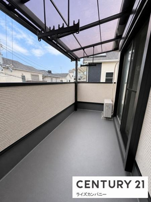 【バルコニー】 | 松原市小川5丁目　中古戸建