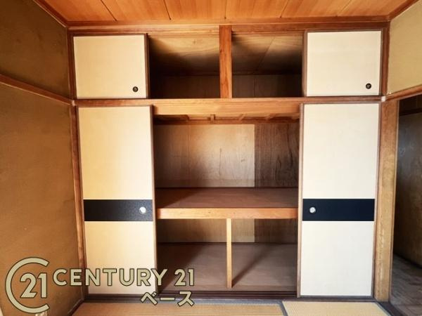 磯城郡川西町結崎　一戸建の収納|■現地撮影写真■和室にも1.5帖分の押入を完備！