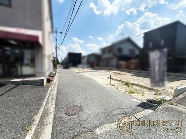 天理市前栽町 １号棟 ／新築一戸建の前面道路含む現地写真