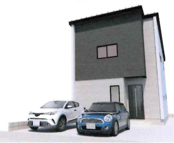 岡崎市矢作町第3　全2棟・2号棟の外観