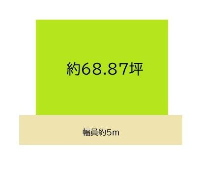 和歌山市紀三井寺　土地の土地図